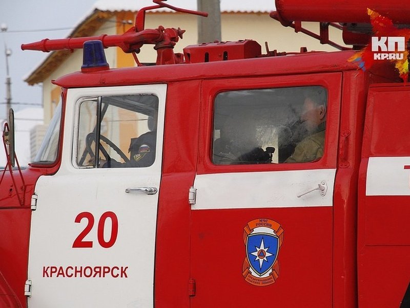 Красноярские пожарные машины
