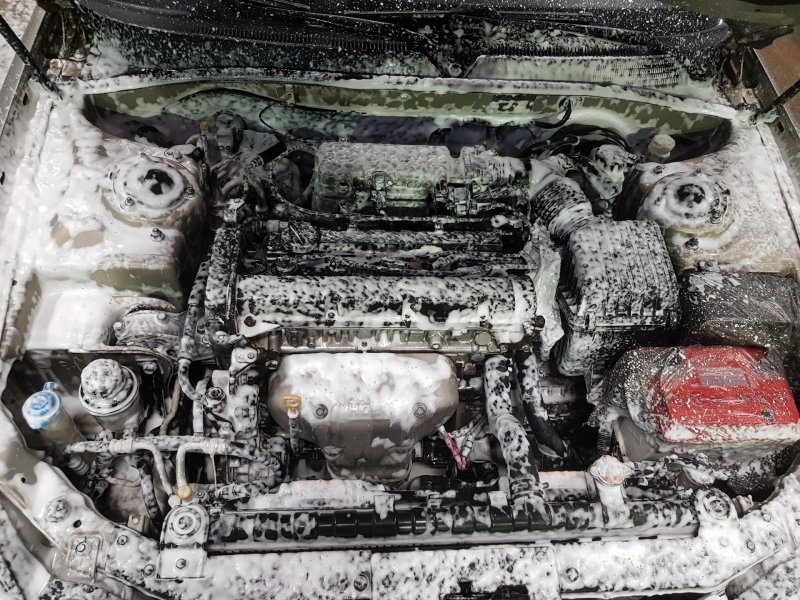 Подкапотное пространство Hyundai Sonata 02