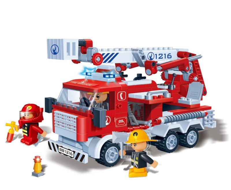 Конструктор BANBAO пожарные 8302 пожарная машина