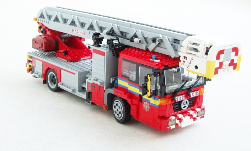 Лего Fire Brigade пожарная машина 2008