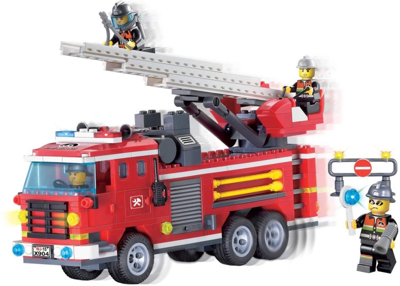 Конструктор Enlighten Fire Rescue 904, 364 дет