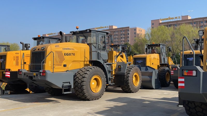 Фронтальный погрузчик Lonking lg876n