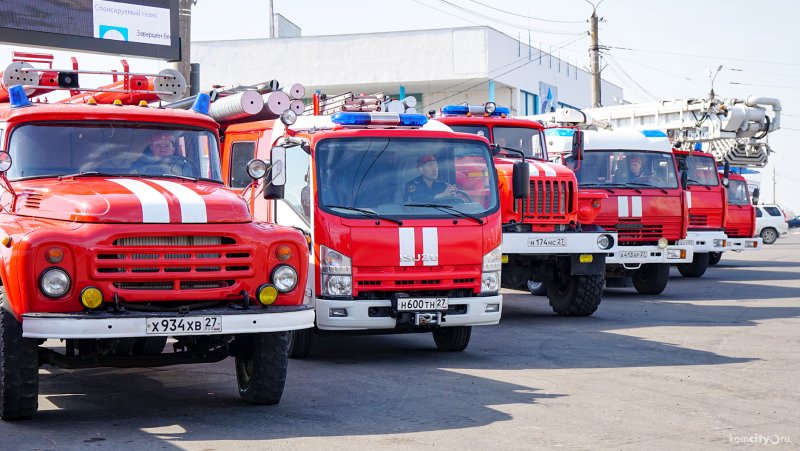 Пожарная часть СПСЧ Хабаровск