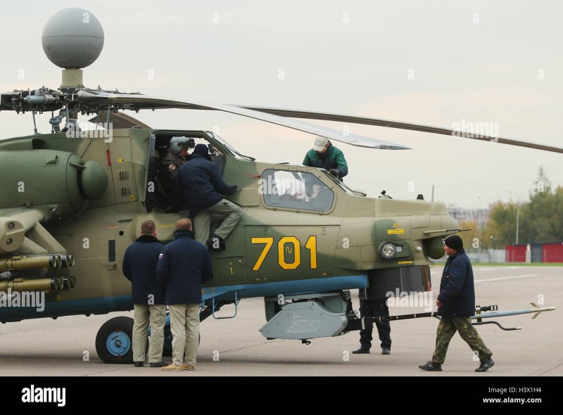 Ударный вертолет ми-28нм