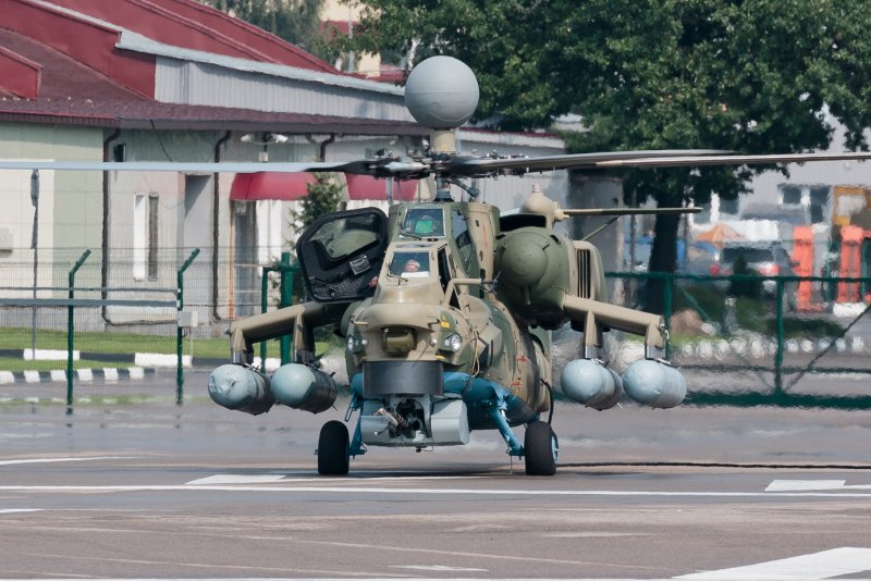 Ми-28нм и боевой вертолет