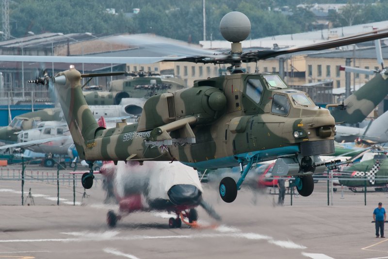 Ми-28нм и боевой вертолет