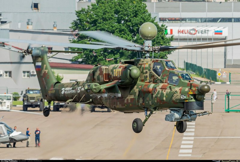 Ударный вертолет ми-28нэ
