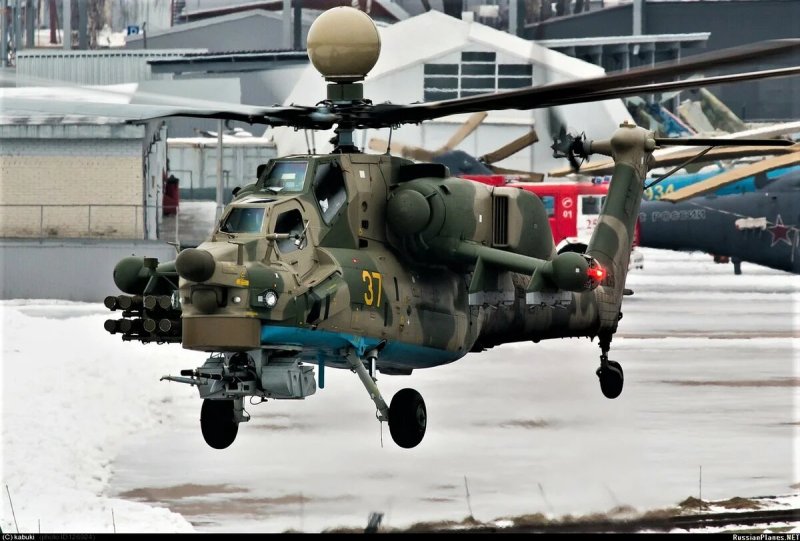 Ми-28нм и боевой вертолет