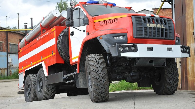 Урал Некст 5557 пожарный автомобиль