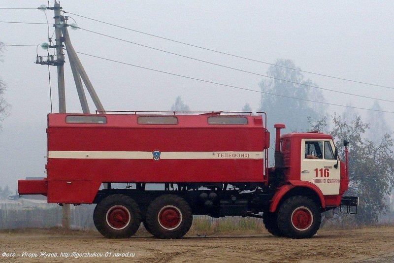 КАМАЗ 5387 пожарный