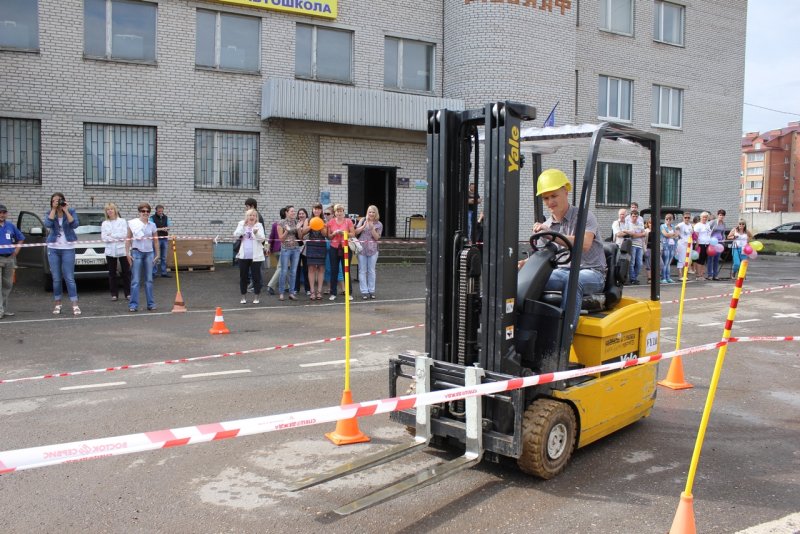 Учеба на водителя погрузчика
