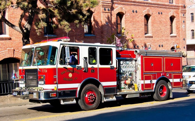 Пожарная машина Сан Франциско