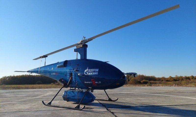 Беспилотник вертолетного типа sh-350