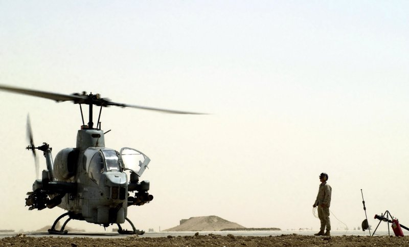 USMC Ah-1w super Cobra Attack Helicopter