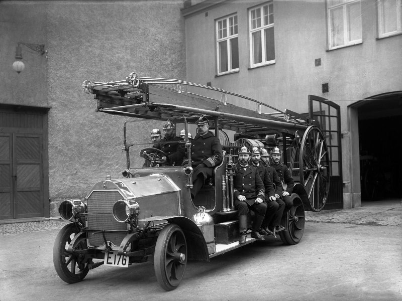 Лесснер 1904 пожарная машина