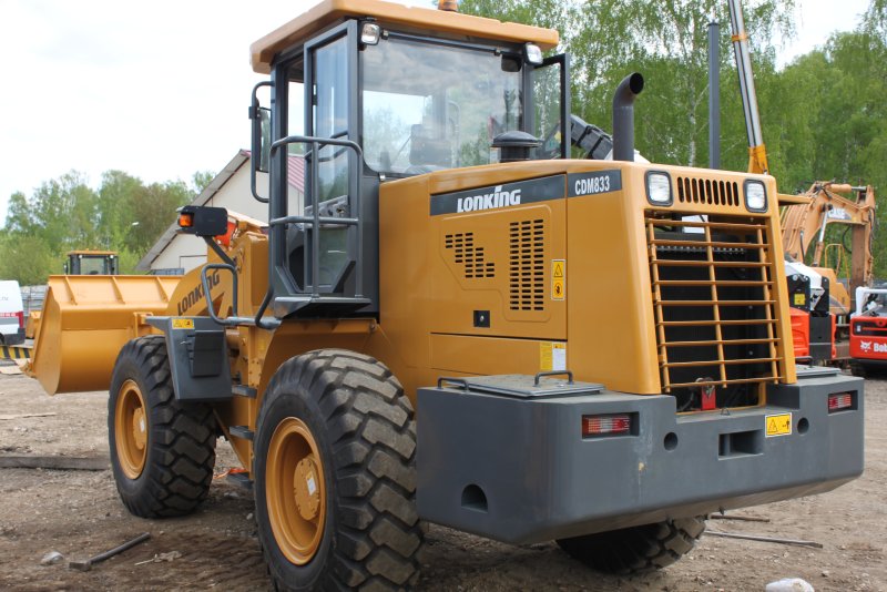 Cdm833 фронтальный погрузчик