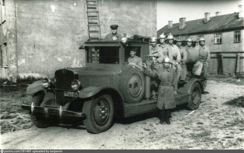 Пожарный автомобиль 1940