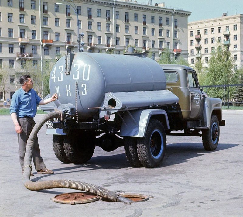 ГАЗ 53 ассенизатор
