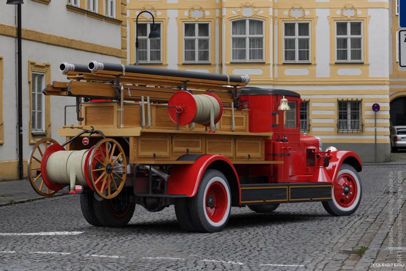 ЗИС-11 пожарный автомобиль ПМЗ-1