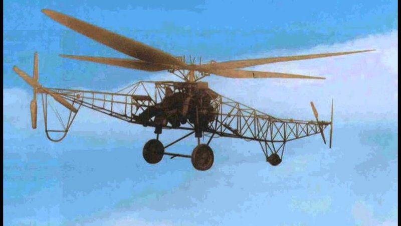 Вертолет а.м. Черемухин 1930 год