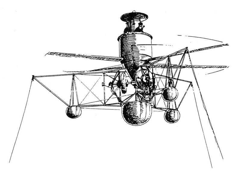 Геликоптер Сикорского 1910