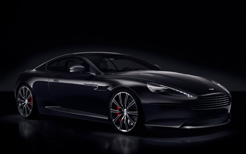 Aston Martin db9 черный