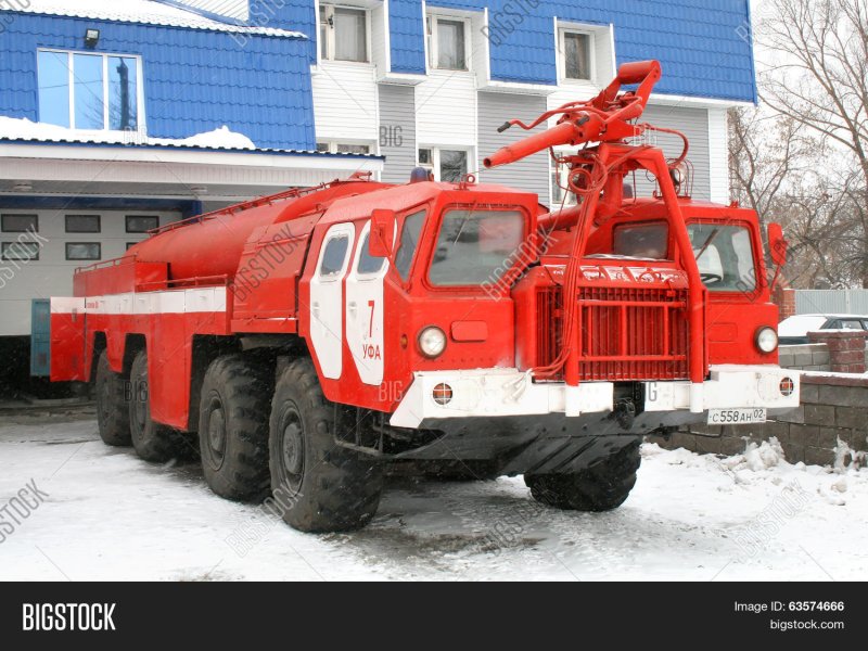 МАЗ 7410 пожарная машина