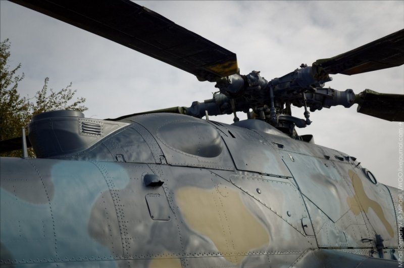 Ми-24д кабина
