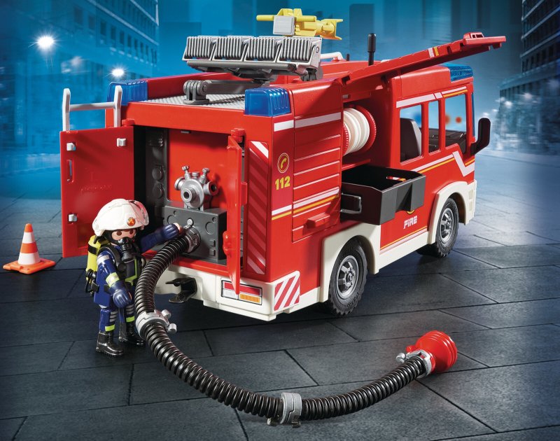 Конструктор Playmobil пожарная служба: пожарная машина