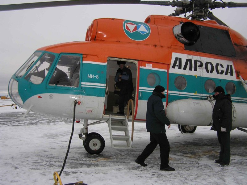 Авиакомпания АЛРОСА вертолет