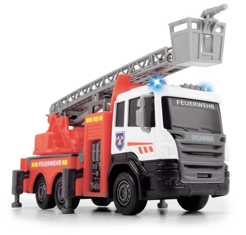 Игрушка Dickie Toys 3712016 пожарная машинка Scania die-Cast