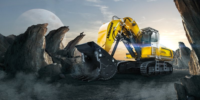 Гусеничный экскаватор Liebherr r942