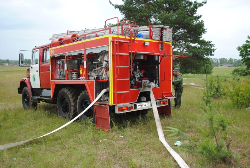 Оборудование пожарной машины
