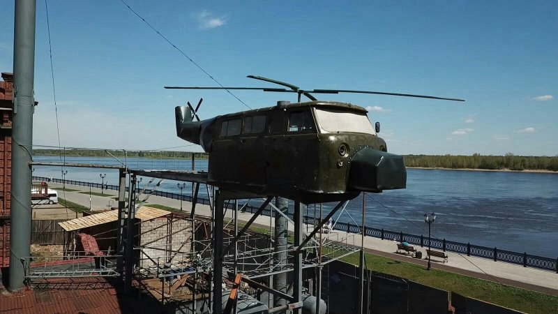 УАЗ Буханка вертолет