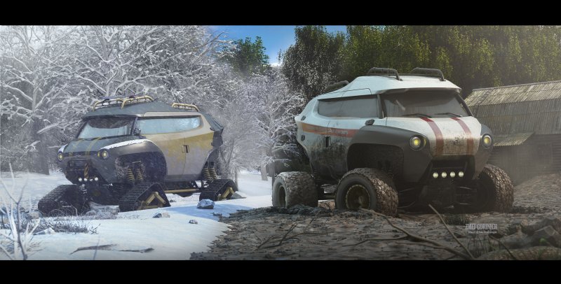 Концепты UAZ Буханка