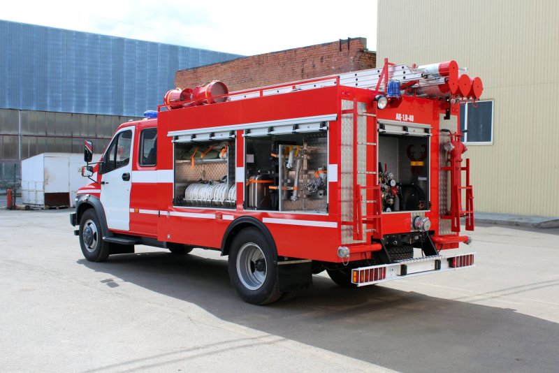 Пожарная автоцистерна АЦ 1.6-40 ГАЗ с41а23 Некст