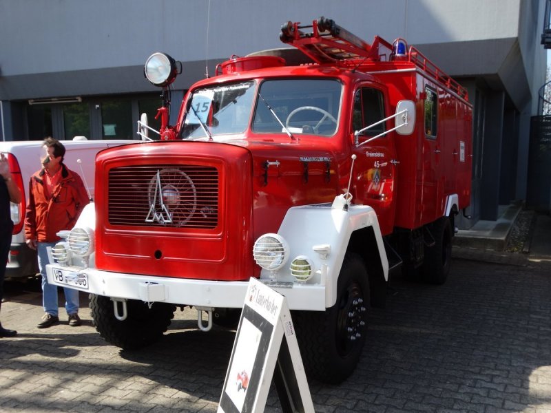 Магирус Дойц пожарный автомобиль