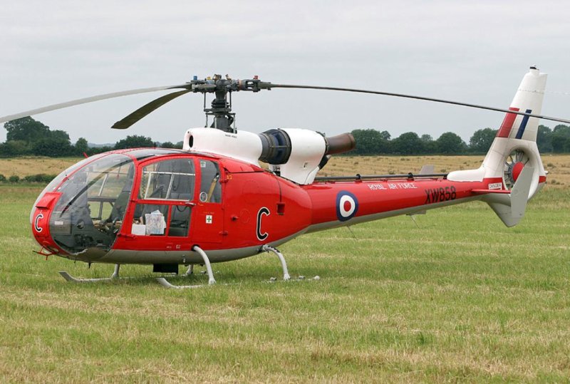 Многоцелевой вертолет sa341 Gazelle
