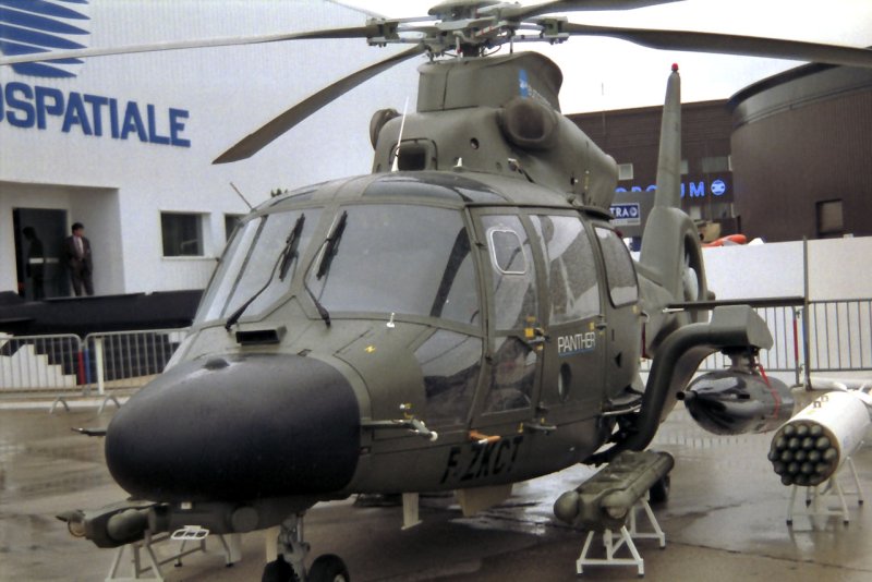 Вертолёт Eurocopter as565 Panther.