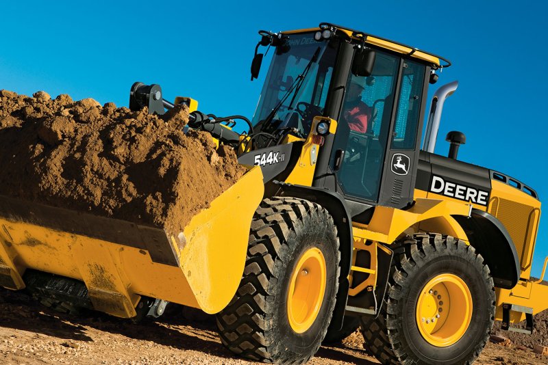 Фронтальный погрузчик John Deere wl56