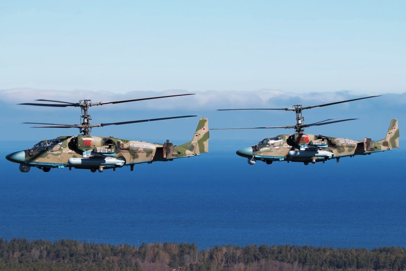 Вертолеты ка-52 ВКС РФ