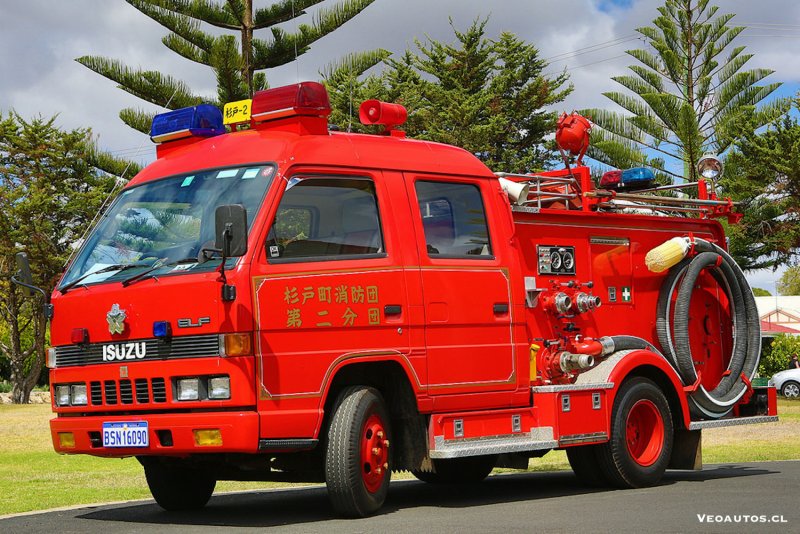 Японская пожарная машина