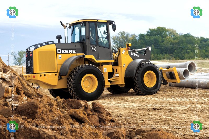 John Deere погрузчик