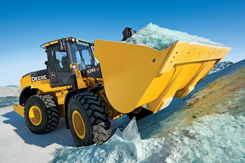 John Deere 624k