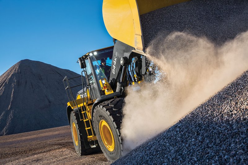 Фронтальный погрузчик John Deere wl56