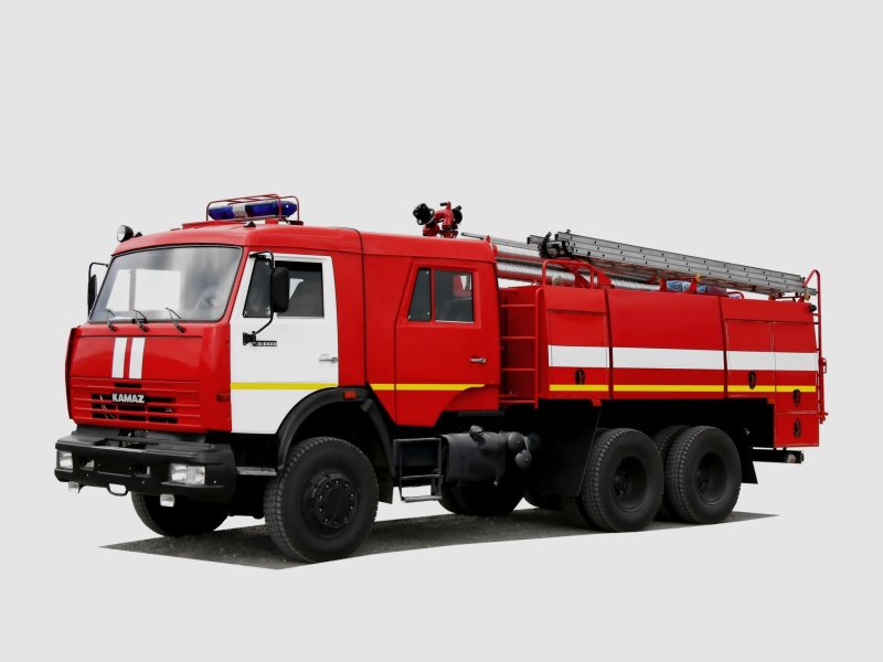 Пожарный КАМАЗ 65111