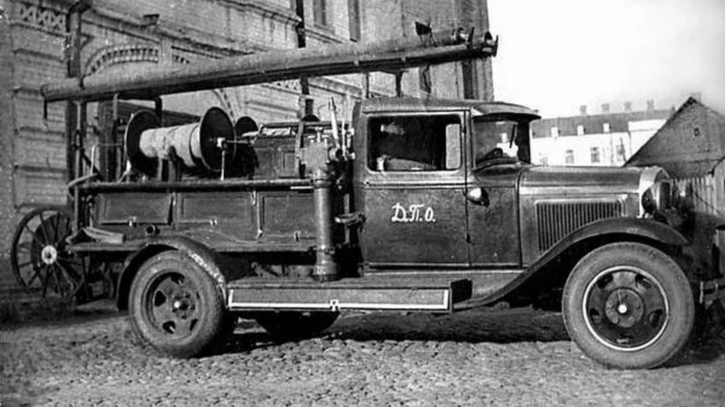 ПМГ-1 на шасси ГАЗ-АА – 1932 год