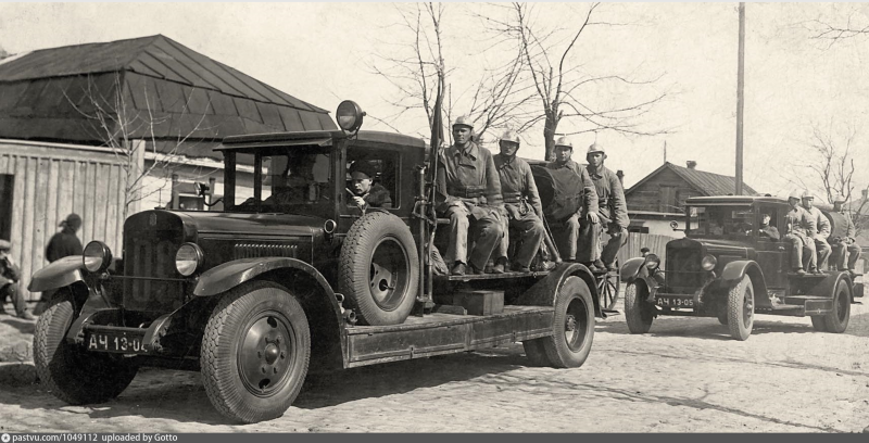 Военизированная пожарная охрана России 1947 года