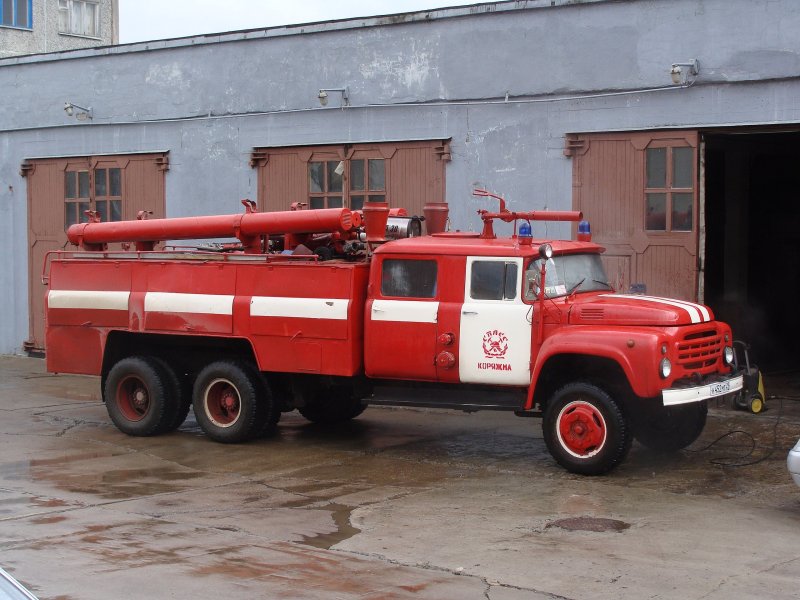 ЗИЛ 133 пожарный