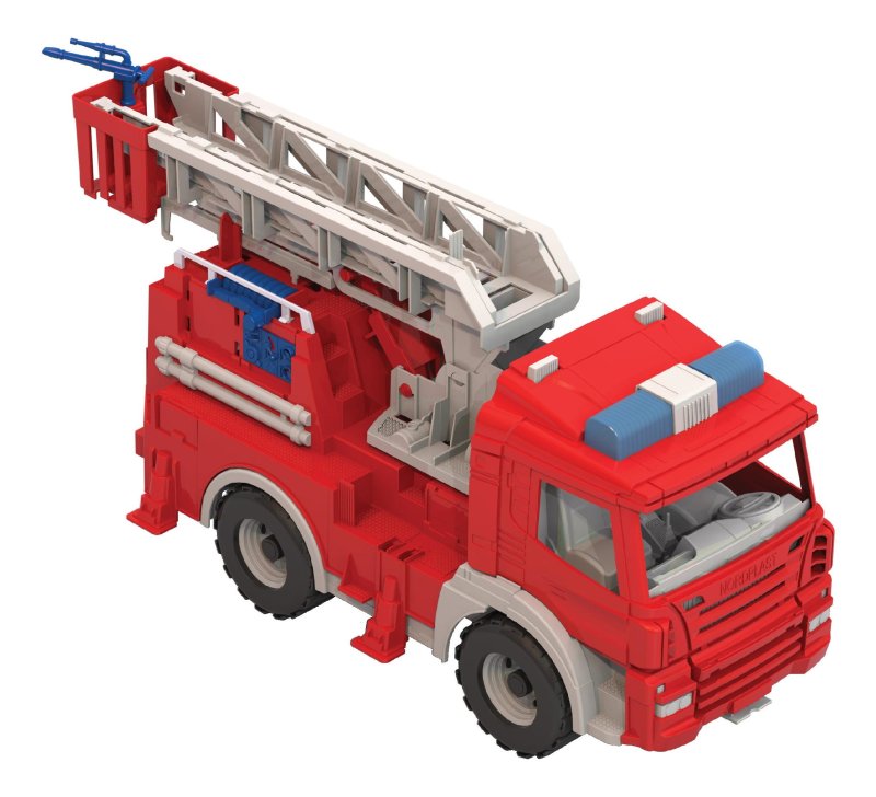 Пожарный автомобиль Нордпласт спецтехника пожарная (203) 50 см
